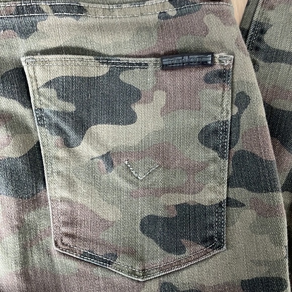 Hudson Barbara High Rise Camo Skinny Jeans - Picture 7 of 8